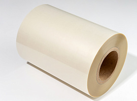 Plastic film in rolls